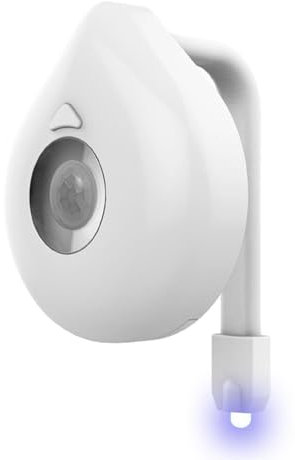 Toilet Night Light, Color Changing Toilet Light, LED Toilet Bowl Light, Smart Toilet Light, Battery Powered Toilet Light, 8 Color Changing Options Smart Sensor Technology Home Gadget for Men, Women