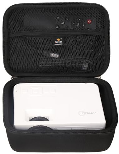 Aproca Portable Hard Storage Case, for ARTSEA Portable Bluetooth Mini Projector and Accessories