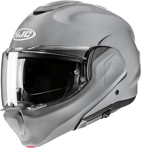 HJC, Modularer Motorradhelm F100 UNI Nardo Gray, L