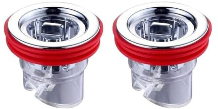 2 Pack Odor Proof Floor Drain Stops, Prevent Clogs and Eliminate Bad Smells, Backflow Prevention for Bathroom, Kitchen, Toilet, School, or Office