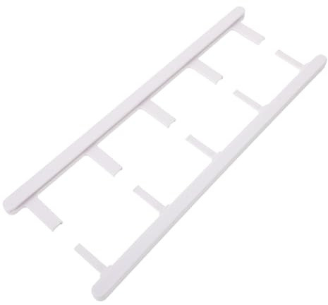 Ipetboom Porte-Capsules de Café Mural Adhésif en Plastique Organisateur Horizontal pour Capsules Expresso Rangement Gain de Place Cuisine et Bar Support sans Perçage Accessoire