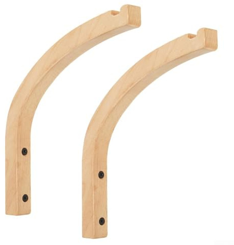 Solid Wood Plant Wall Bracket for Hanging Pots Indoors Outdoors Designed for Seamless Integration with Home Decor Styles