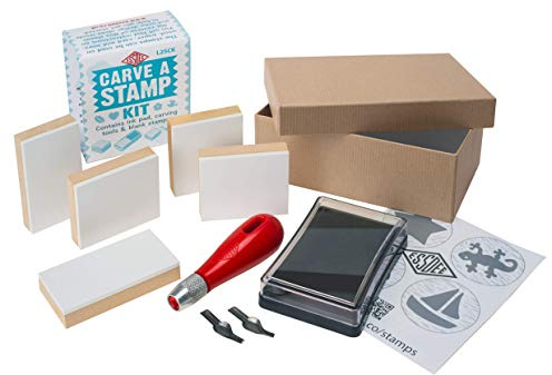 Essdee L2SCK „Carve a Stempel-Set, 9,5 x 14,5 x 505 cm, rot
