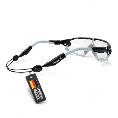 rootful.® Sportbrillenband ULTRA [EXTREM LEISTUNGSFÄHIG] für Sport- und Sonnenbrillen | Wasserfeste Brillenkette für Herren und Damen | Brillenhalter für maximalen Schutz bei Aktivitäten