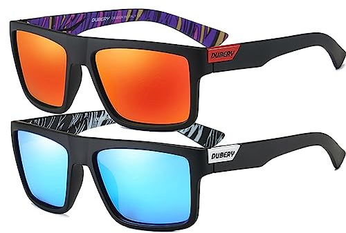 HGDGears Vintage Polarisierte Sonnenbrille Herren und Damen,UV400 Schutz