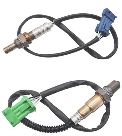Lambdasonde Regelsonde Für PEUGEOT 1007 106 206 207 306 1,1 1,4 1,6 I 16V O2 Sauerstoff Lambda Sensor 96368765 9657632980 O2 Lambdasonden (Farbe : 2 oxygen sensors)