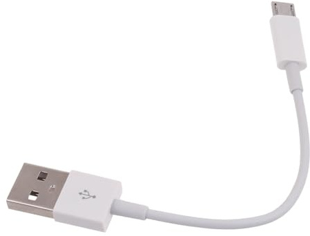 Osdhezcn USB To Micro USB Fast Charging Cable 2A Fast Charging 480Mbps Transfer Speed With Gold-Plated Plugs 10cm/20cm Fast Charging Cable Micro Usb Type C Charger Data Sync Cord