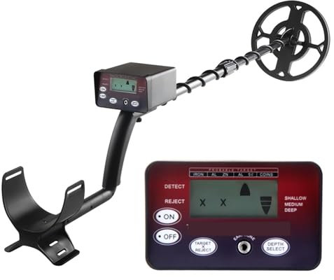 Detector de Metales, Detector de Metales subterráneo, portátil, for Exteriores, con Circuito de búsqueda de Tesoros, Alta sensibilidad, IP68, Resistente al Agua,Herramientas al Aire Libre