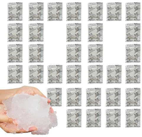 100X Tragbares Toilettengel, Absorber Campingtoilette, Urin Absorbierendes Pulver, Absorbierendes Toilettengel, Geruchsentferner , Toiletten-Absorptionsgel | Tragbares Kot- Und Urin-absorbierendes