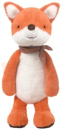 champracer Kuscheltier Fuchs, Plüschtier Fuchs, Plüsch Spielzeug Fuchs Flauschiger Stofftier,Plüschtier Kissen für Kinder, superweich, Fuchs Stofftier,Gemütliches Schmusetier (38cm)