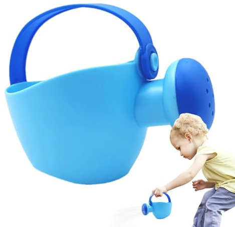Qkbuza Lot de 4 arrosoirs pour bébé - 12,5 x 9,5 x 8 cm - Jouet d'eau - Pour piscine, fête de piscine - Couleur aléatoire