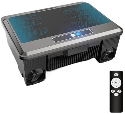 Upgraded Solar Powered Robotic Pool Surface Skimmer Cleaner With Remote Control, Dual Charging Options & Smart Obstacle Avoidance