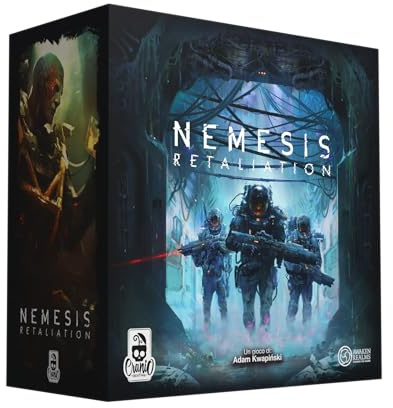 Cranio Creations - Nemesis, Retaliation - Riuscirai a Sopravvivere nel Nido Alieno? - 1-5 Giocatori - 120 Min - Gioco Per Esperti – Età 14+ - Edizione in Lingua Italiana