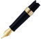 Waterman Hemisphere Nib Section - Broad - Stainless Steel Gold Plated