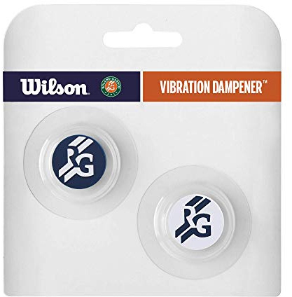 Wilson 2er Pack Vibrationsdämpfer, Roland Garros, Navy, Einheitsgröße