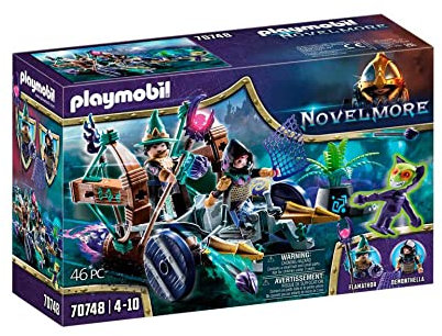 PLAYMOBIL Novelmore 70748 Violet Vale - Dämonen-Fangwagen, Ab 4 Jahren