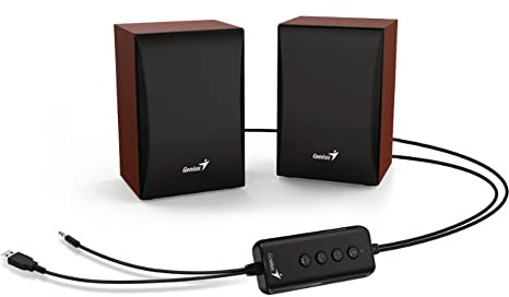Genius- Altavoz SP-HF 380BT Sistema 2.0 Bluetooth 5.0 3 vatios