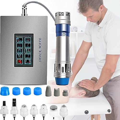 HNCXHX MáQuina de Terapia de Ondas de Choque Ed Masajeador de Alivio del Dolor Onda de Choque,RelajacióN Muscular,Tratamiento de La Fascitis Plantar Mejorar La CirculacióN SanguíNea,220v