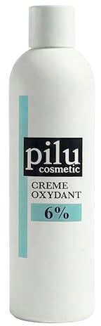 pilu Cosmetic Cream Oxydant 1000 ml 6 % framkallare I väteperoxid för hårfärg, hårtoning, blondering, mattering I Cream Developer