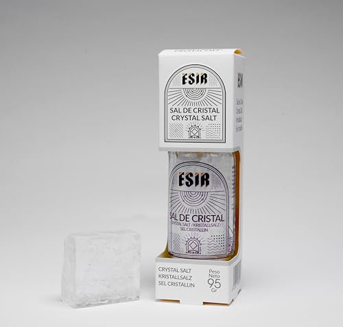 Esir Sel de Cristal | Sel de Haute Qualité des Montagnes de l'Himalaya - Sel de Table Naturel très Demandé Pour la Cuisine |95g |