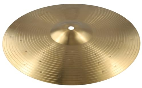 Junterone 12 Brass Becken Metall Crash Becken Drum Becken Schlagzeug Percussion Musikinstrument für Spieler