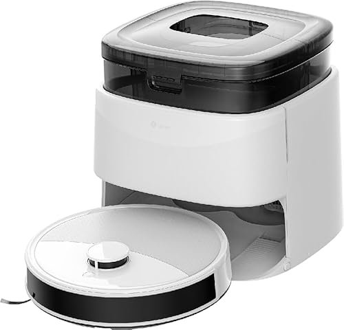 LEFANT M3 Robot Aspirapolvere Lavapavimenti con Mappatura, 12000Pa, Svuotamento Riempimento, Lavaggio e Asciugatura Automatici, Laser dTOF, Evitamento Degli Ostacoli PSD, Compatibile Wi-Fi 2.4G e 5G