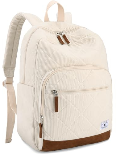 VX VONXURY Rucksack Herren Damen, Cord Kinderrucksäck Schulrucksack Teenager Leicht Buchtasche für Jungen Mädchen Freizeit College