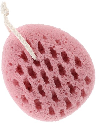 Homoyoyo Spugna Da Bagno Morbida Riutilizzabile Per La Pulizia Profonda Del Corpo Schiuma Ricca, Esfoliante Delicata Per La Pelle, Scrub Per La Schiena, Adatta Per Uso Quotidiano in Doccia e Bagno