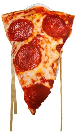 Perfeclan Costume da Pizza di Halloween, Unisex, per Giochi di Ruolo e Feste di Spettacolo, per I Bambini