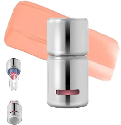 Flytande blush, flytande rouge med svamphuvud, geléfärg flytande blush, långvarig flytande rodnad för högpigmenterad färg, doprisk finish (canjuglas)