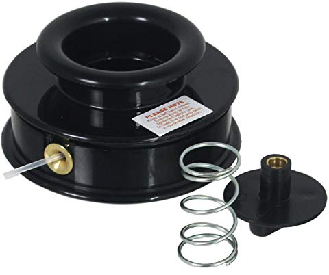 SPARES2GO Tête d'alimentation Manuelle Double Universelle à 2 Fils pour débroussailleuse et Coupe-Bordures