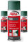 3630 ALFA - Peinture en spray haute brillance à base de résine nitro combinée de haute qualité en couleurs RAL 6005, vert mousse, 3 x 400 ml, pour l'intérieur et l'extérieur à haut pouvoir couvrant