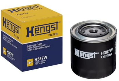 HENGST - Ölfilter H387W - Öl-Anschraubfilter für KFZ - Hochwertiger Motorölfilter für KFZ mit Otto- oder Dieselmotor - Robuster Ölfilter mit hoher Schmutzaufnahmefähigkeit