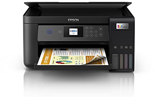 Epson EcoTank ET-2851 Stampante Multifunzione A4, Serbatoi Ricaricabili Alta Capacità, 5 Flaconi Inclusi pari a 14000pag B/N 5200pag Colore, Display LCD