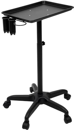 LENJKYYO Friseurwagen Arbeitswagen Friseur Kosmetikwagen Rollwagen Trolley Höhenverstellbar Salon Wagen Tattoo Wagen Arbeitswagen Friseur Wagen für Friseur Beauty Salon SPA