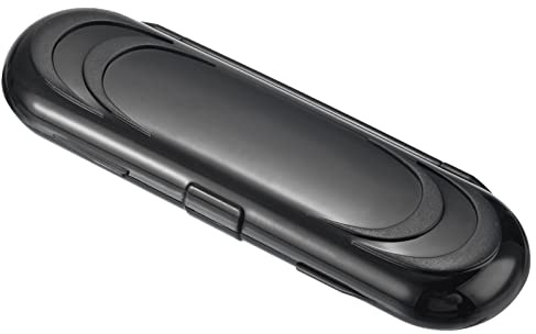 PATIKIL Caja de Almacenamiento Portátil de Nailon para Dardos, Funda Ligera para Dardos Que Mantiene Los Dardos Seguros, Color Negro