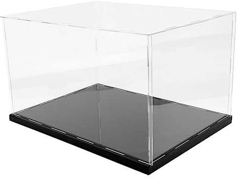 Toyvian 1 Stück Karton Staubschutz Für Schaukasten Modellauto Vitrine Spielzeugvitrine Vitrine Kunststoff Vitrine Eisenbahn Arbeitsplatte Display Box Sammelbox Acryl Figur