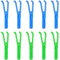 Cisixin 10 Pezzi Filo interdentale Y,Supporto per filo Interdentale Riutilizzabile,Supporto Professionale per Manico per Filo Interdentale,Modo Facile e Comodo per Pulire Orale
