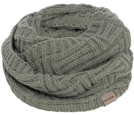 KNIT FACTORY - Bobby Loop Schal - Grob Gestrickter Schlauchschal - Für Damen und Herren - Strickschal mit Wolle - Hochwertige Qualität