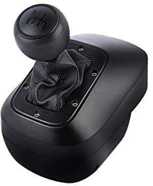 NBCP USB Driving Force Shifters für Rennspiele H Gear Shift für Lenkrad PC Windows 6+R Shifter, kompatibel mit ATS ETS Dust WRC Sim Racing Games