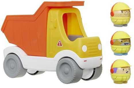 little tikes Toddle Tots Haul Away Dump Truck - Toddler Playset - Dump Truck & 3 Character Figures for Pretend Play - Toy for Toddlers and Kids - Suitable for Girls and Boys Ages 1-5 Years
