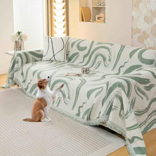 Generisch Sofa Überwurfdecke XXL, Sofadecke rutschfest, Sofaüberwurf Decke Ecksofa L Form, Couch Überwurf Sofaüberwürfe u Form, Couchdecke Überwurf (#131,180x260cm)