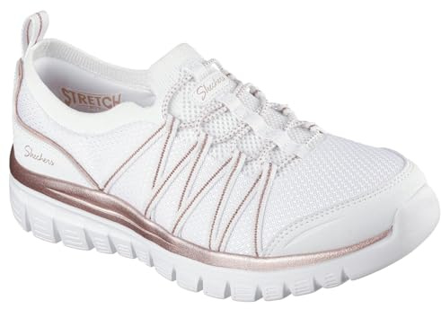 Skechers Graceful PURECRUSH sneakers, vit, 4.5 UK, Vitt, 37.5 EU