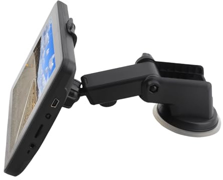Tbest Navigator Système de Navigation de Voiture Portable à écran Tactile de 7 Pouces avec Guidage Vocal pour Bus de Camion 256 Mo 8 Go de Résolution HD
