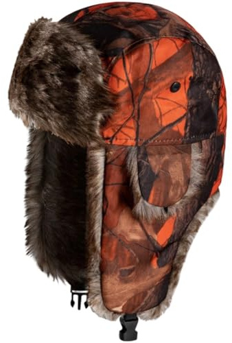 Stakee vintermössa fångarhatt med öronklaffar utomhus vindtät varm balaclava huvudskydd Ushanka rysk baseball kamo keps hatt semester resor jul