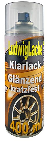 Klarlack glänzend Spraydose 1 x 400ml 1K Klarlack Spray