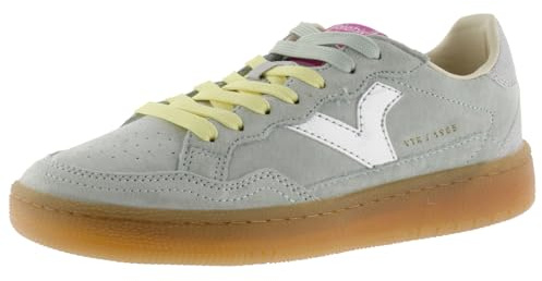victoria 1985 Sneaker Unisex Smash Camoscio & Parti A Contrasto & Suola Color Caramello 8806107 per Adulto Menta 39