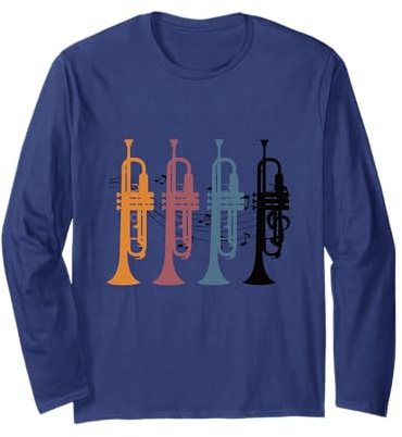 Étui trompettiste Jazz Fanfare trompettiste Manche Longue