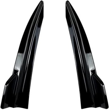 Heckspoiler für BMW G20 und G28 320i 325i 330i (2020–2022), Heckstoßstangenlippe, Splitter, seitliche Lufteinlassabdeckungen, Stoßstangenspoiler (glänzend schwarz)