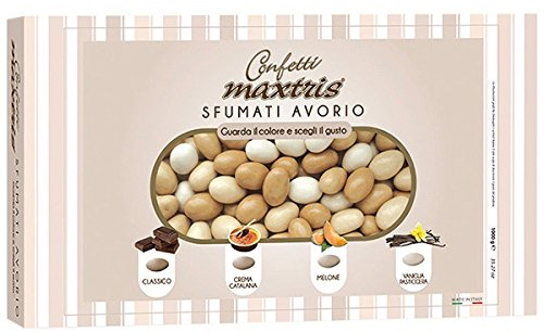 Confettando CIOCOMANDORLA SFUMATI Avorio Gusti Assortiti kg. 1